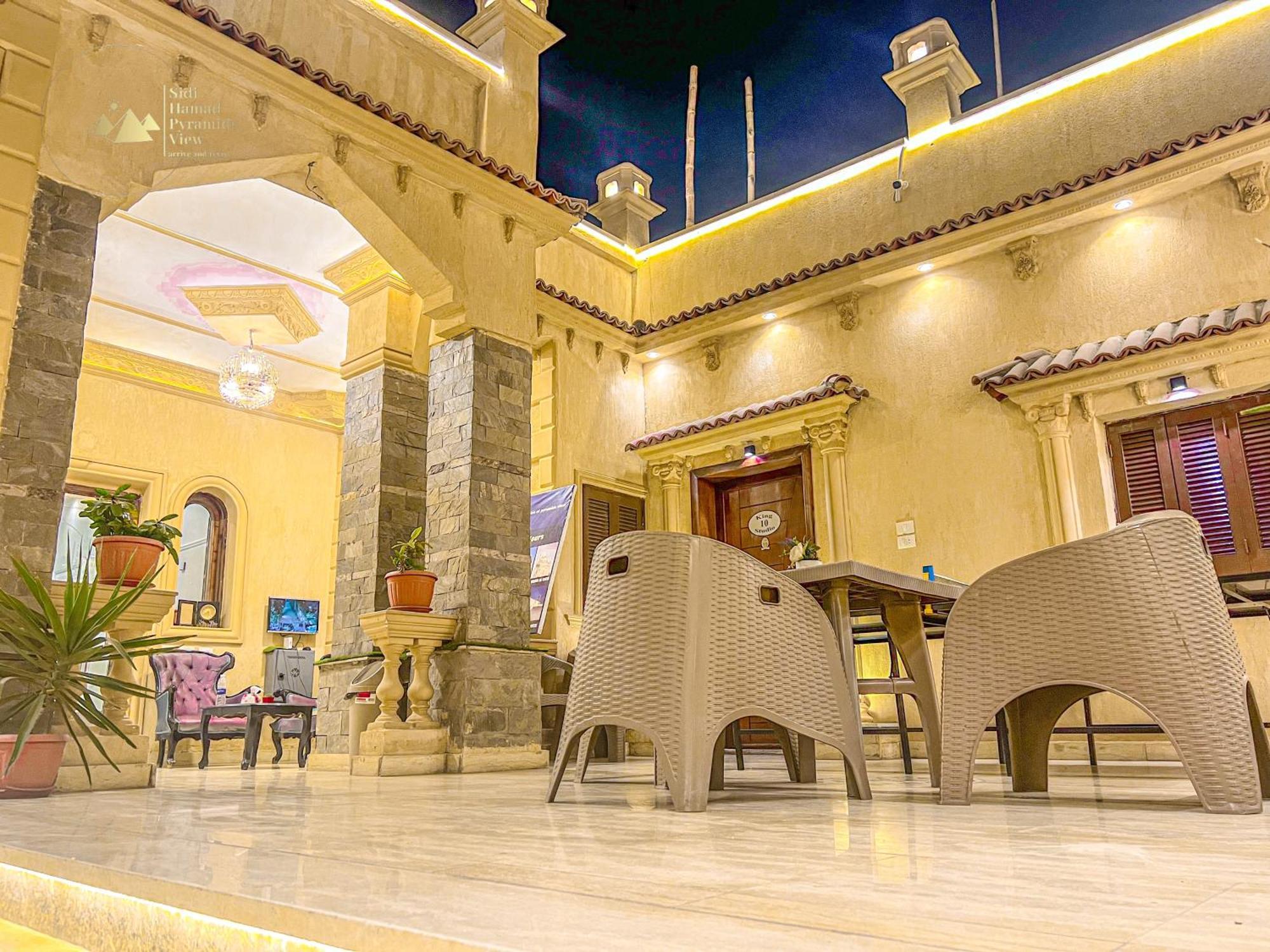 Hotel Sidi Hamad Pyramids View Kafret el-Gabal Exterior foto
