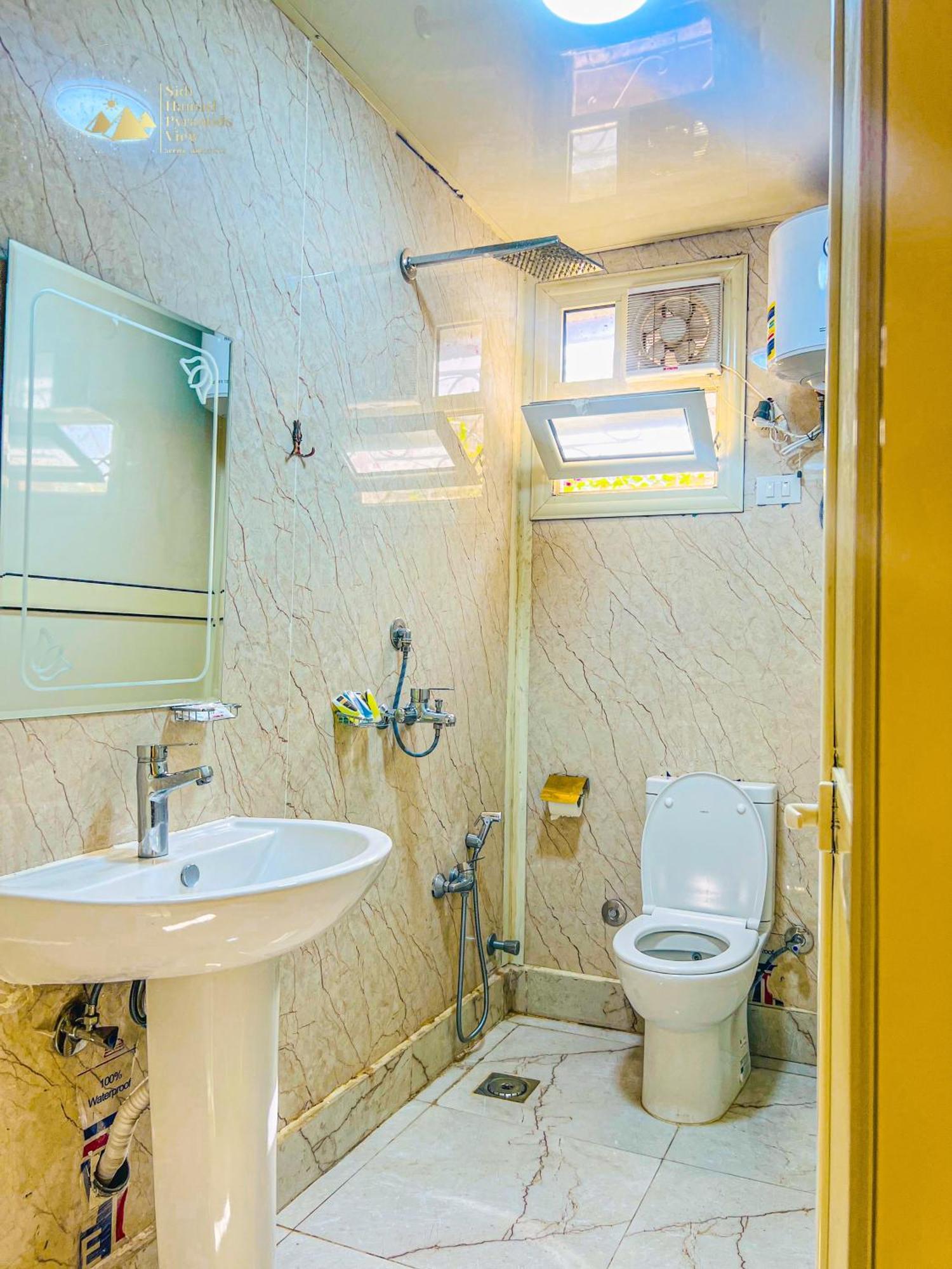 Hotel Sidi Hamad Pyramids View Kafret el-Gabal Exterior foto