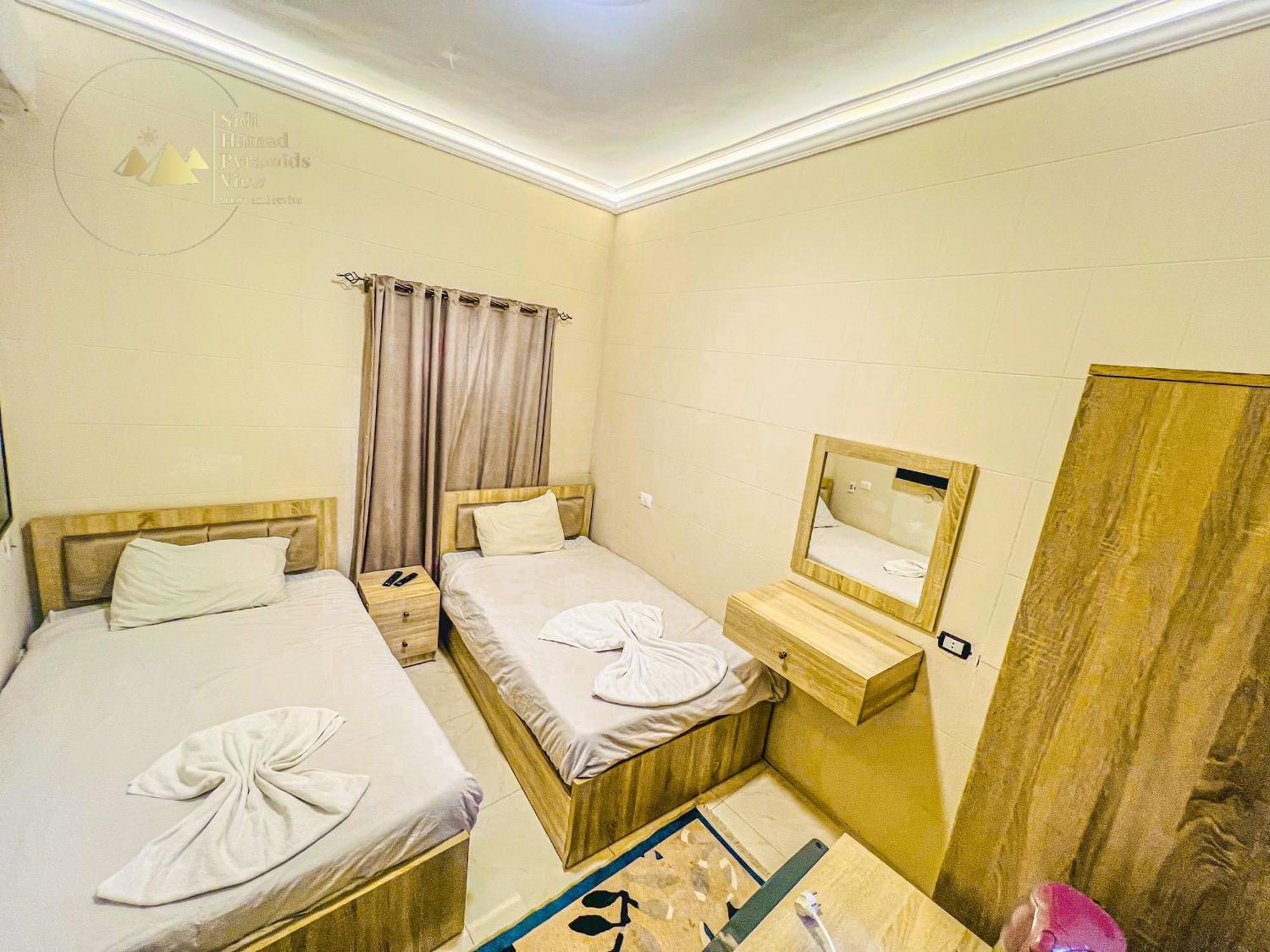 Hotel Sidi Hamad Pyramids View Kafret el-Gabal Exterior foto
