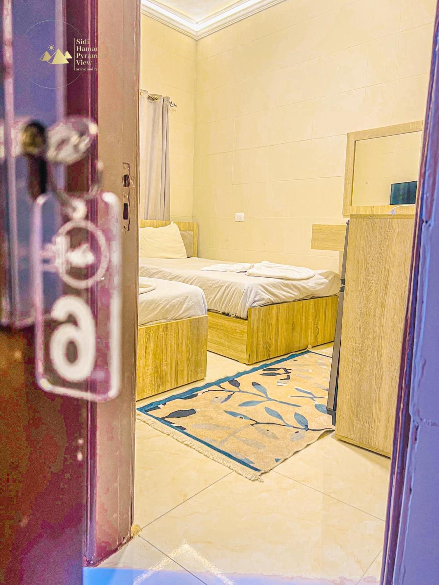 Hotel Sidi Hamad Pyramids View Kafret el-Gabal Exterior foto