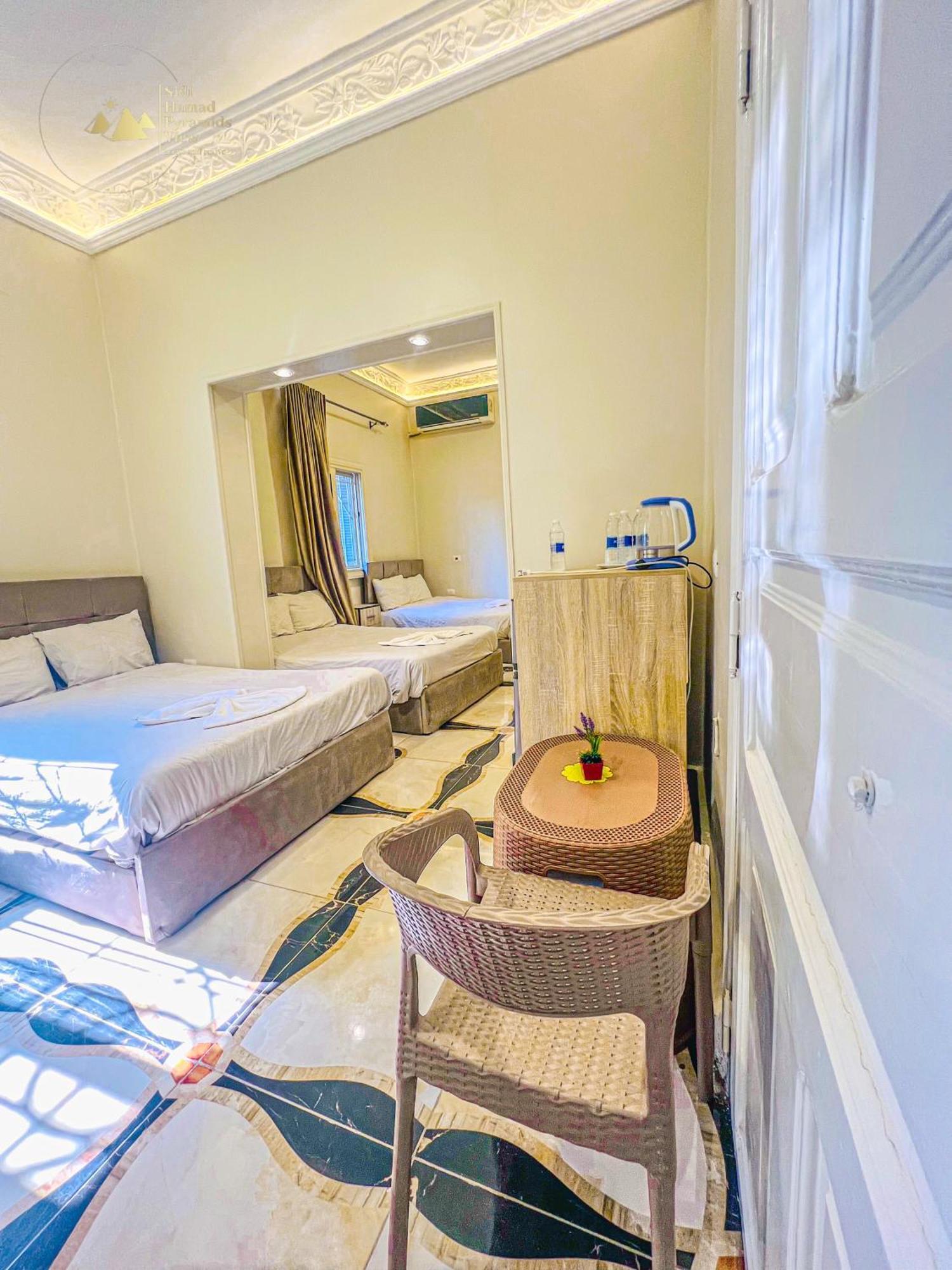 Hotel Sidi Hamad Pyramids View Kafret el-Gabal Exterior foto
